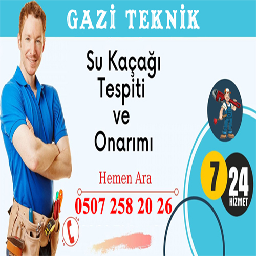 su kaçağı tespiti